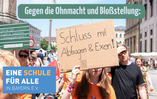 Gegen die Ohnmacht und Bloßstellung: Unterstützt die Petition - Schluss mit Abfragen und Exen!